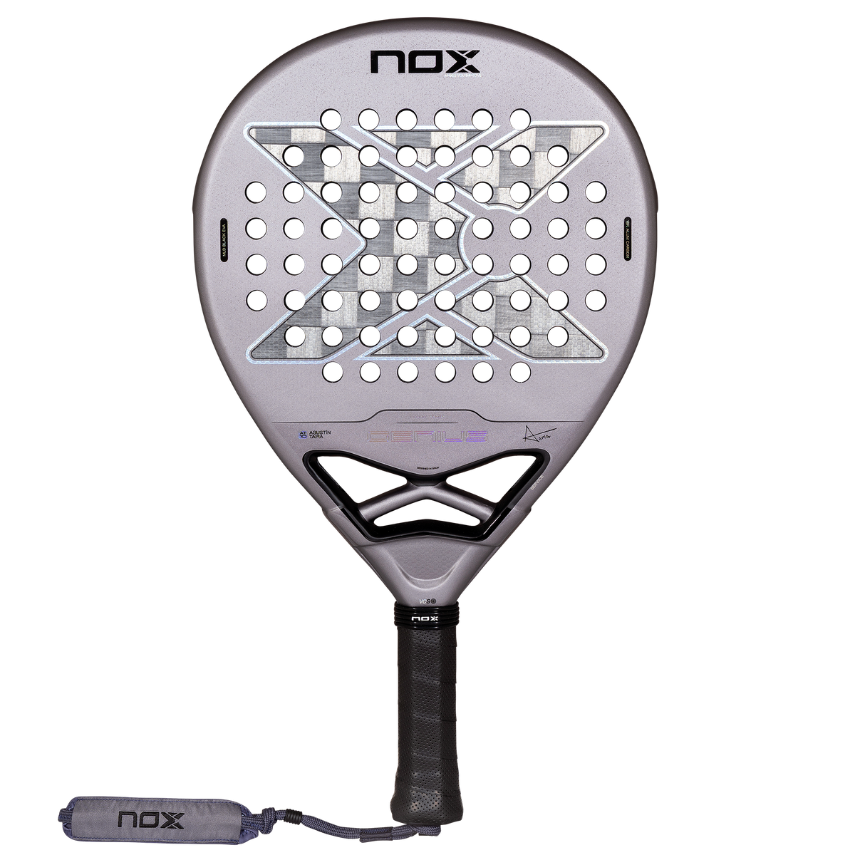 NOX Padel Racket - Genius 18K Alum 2027 By Agustín Tapia