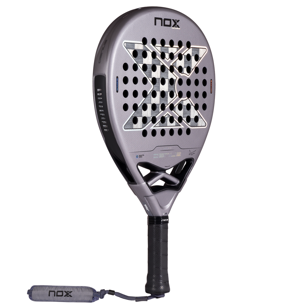 NOX Padel Racket - Genius 18K Alum 2027 By Agustín Tapia