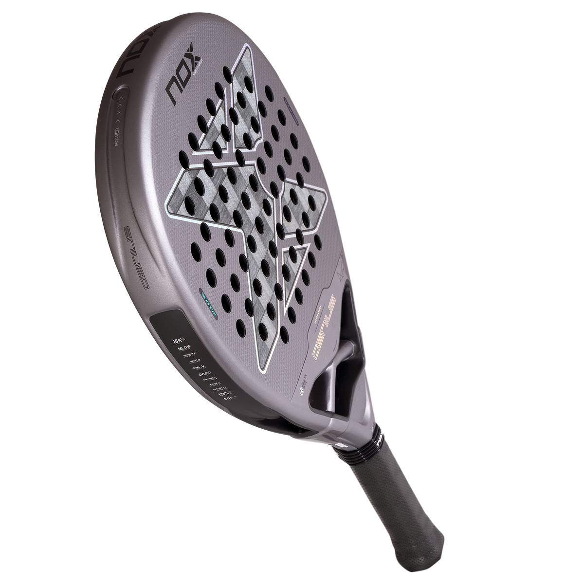 NOX Padel Racket - Genius 18K Alum 2027 By Agustín Tapia