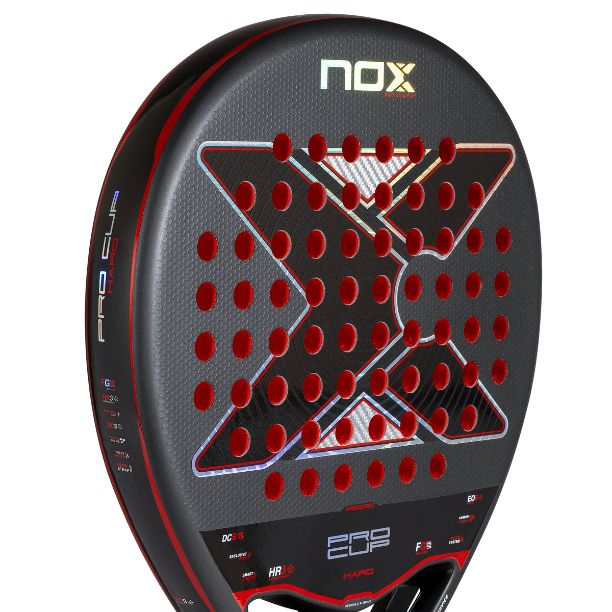 NOX Padel Racket - Pro Cup Hard 2027 by Agustin Tapia
