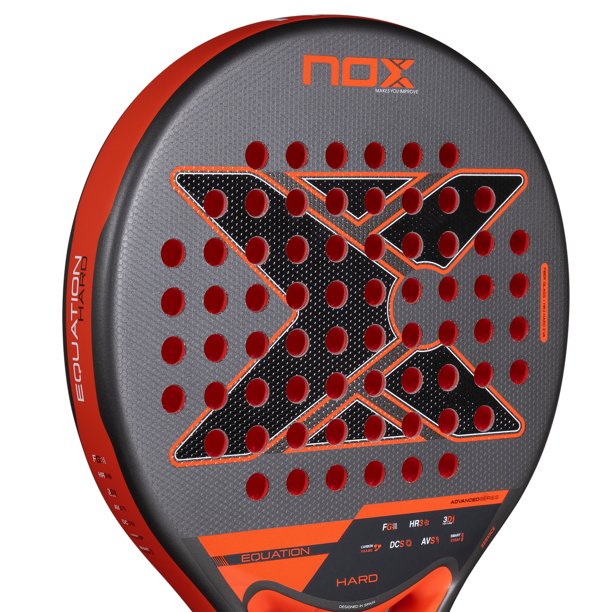 NOX Padel Racket - Equation Hard Advanced 2027