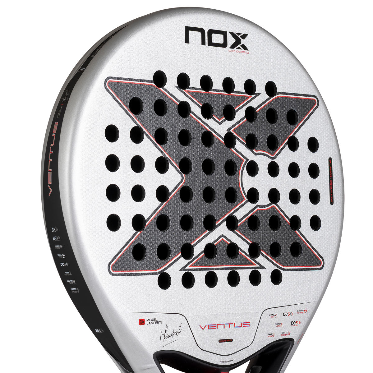 NOX Padel Racket - Ventus Control 3K 2027 By Miguel Lamperti