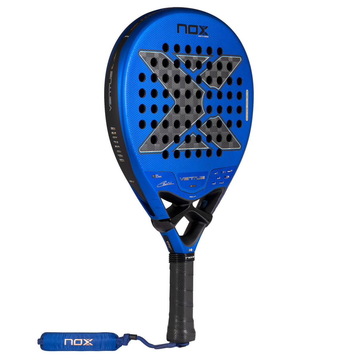 NOX Padel Racket - Ventus Hybrid 12K XTREM 2027 by Edu Alonso
