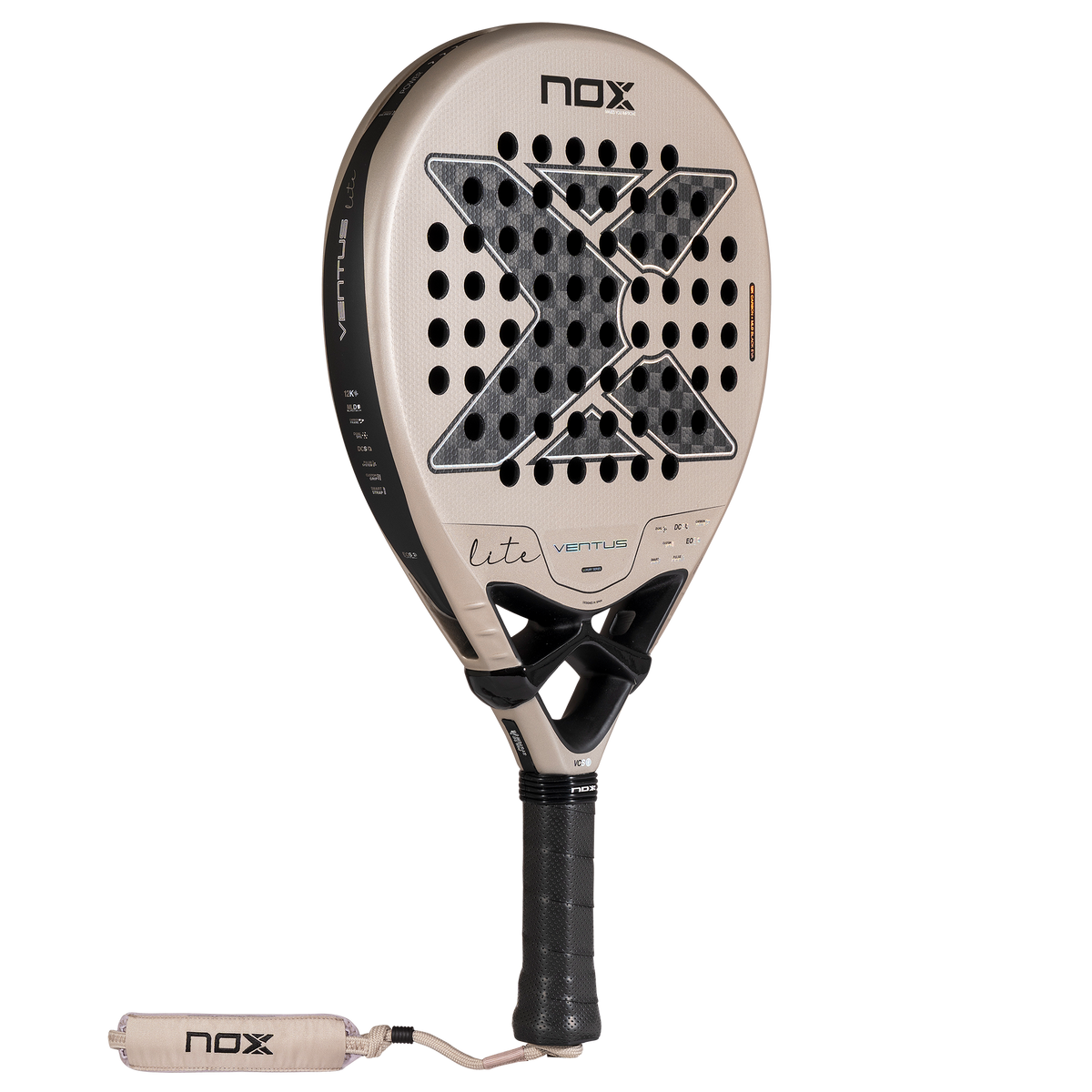 NOX Padel Racket - Ventus Hybrid 12K Lite 2027
