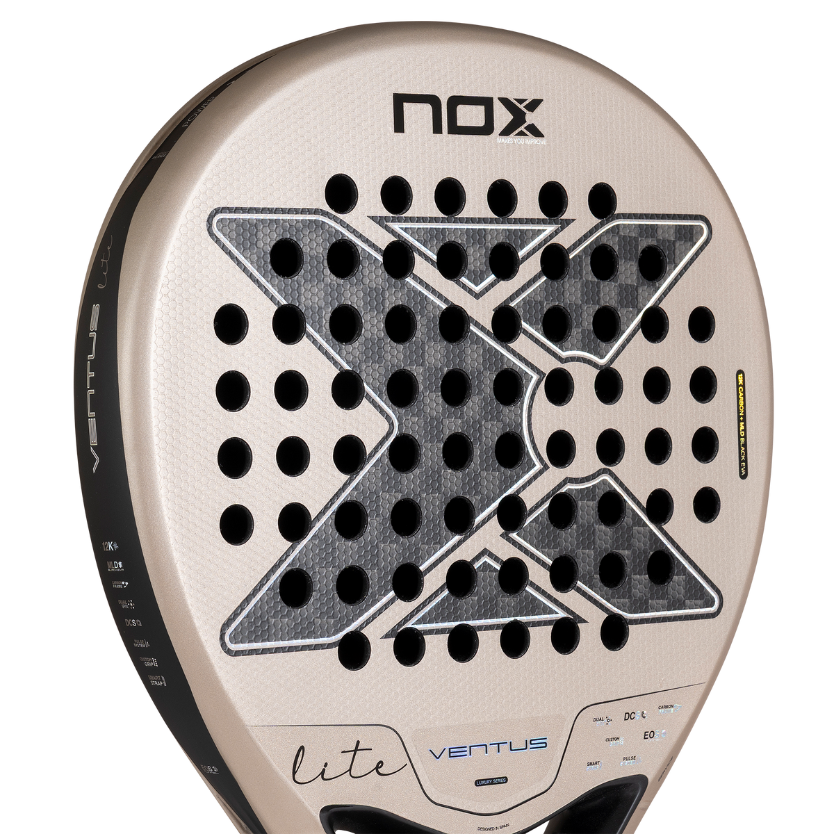 NOX Padel Racket - Ventus Hybrid 12K Lite 2027