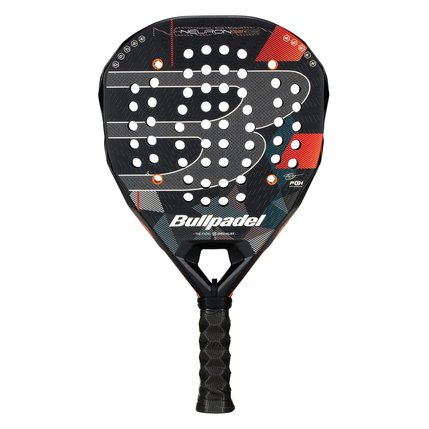 Bullpadel Padel Racket - Neuron 02 Edge 2026 Fede Chingotto