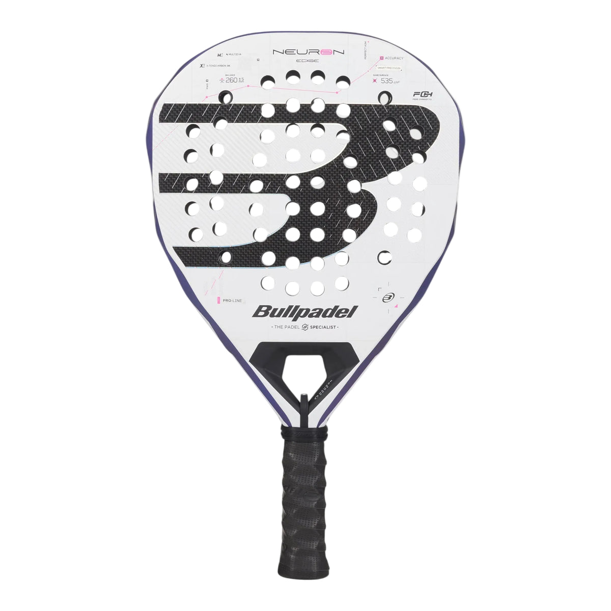 Bullpadel Padel Racket - Neuron 02 Edge 2027 Fede Chingotto
